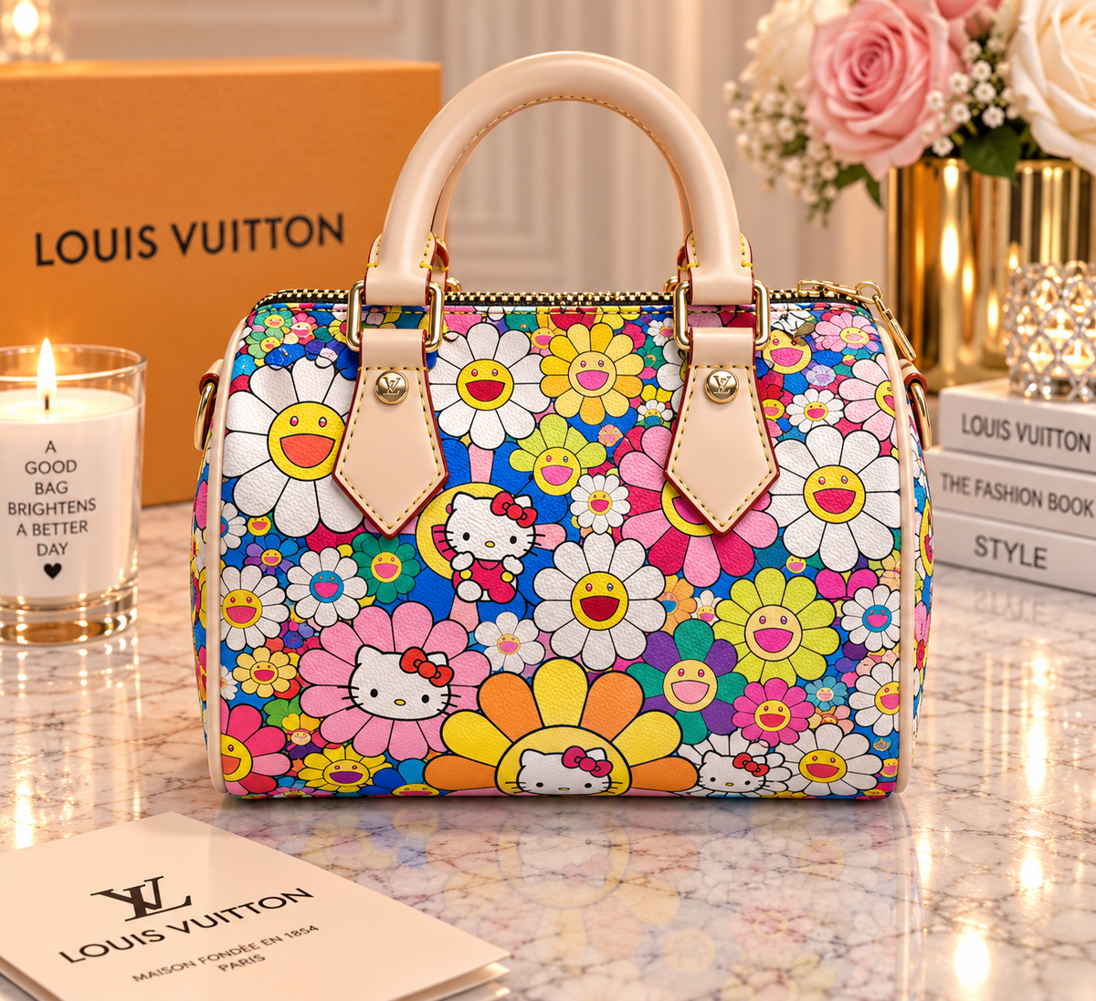 A Bunch Of Flowers Handbag