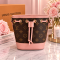 Mini Brown & Pink LV Bucket Bag