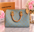 LV Light Blue Speedy